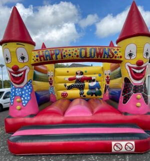 Springkussen 'Happy Clowns'